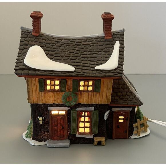 Dept 56 Sleepy Hollow Ichabod Crane's Cottage New England Village 5954-4 Vintage - Picture 5 of 12